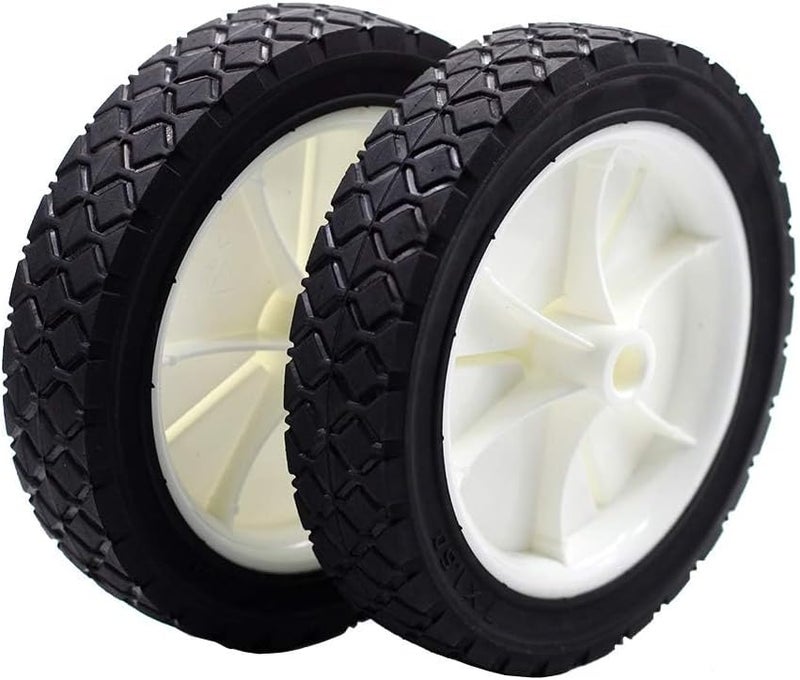 Sutmorly 9611 Replaces Hand Trucks Wheel Lawnmower Grill Wheel 9611 Oregon 72-107 7-inch Set of 2 - Image 1